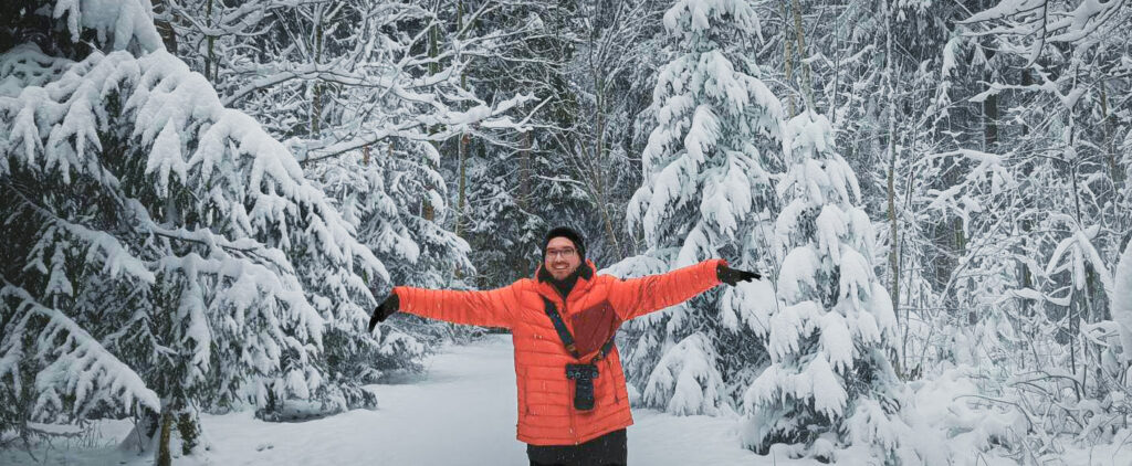 This is me - Andrius, in my natural habitat